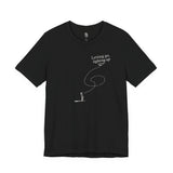 Letting Go, Lighting Up T-Shirt – Minimalist Inspirational Tee | Paper Plane Design | Mindful Aesthetic Shirt