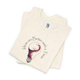 Creative Flow Lightbulb Unisex Tee - "Things are Better with a Twist"