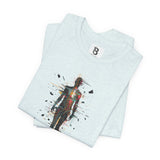 Futuristic Human Upgrade T-Shirt – “Upgrading... Please Wait” Graphic Tee, Minimal Tech Art Shirt, Unisex Streetwear