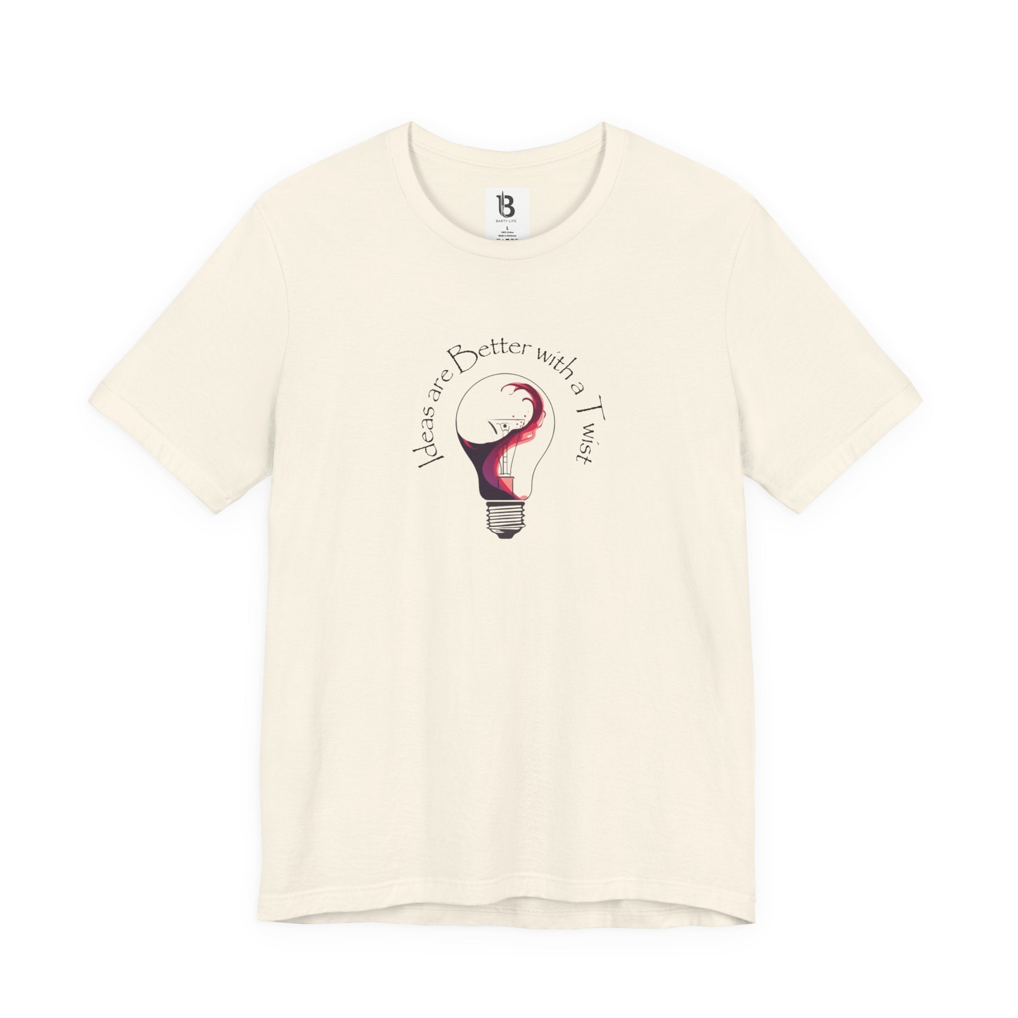 Creative Flow Lightbulb Unisex Tee - "Things are Better with a Twist"