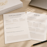 The Calm CEO Planner | Printable & Digital Business Planner for Female Entrepreneurs, Clarity & Sustainable Growth