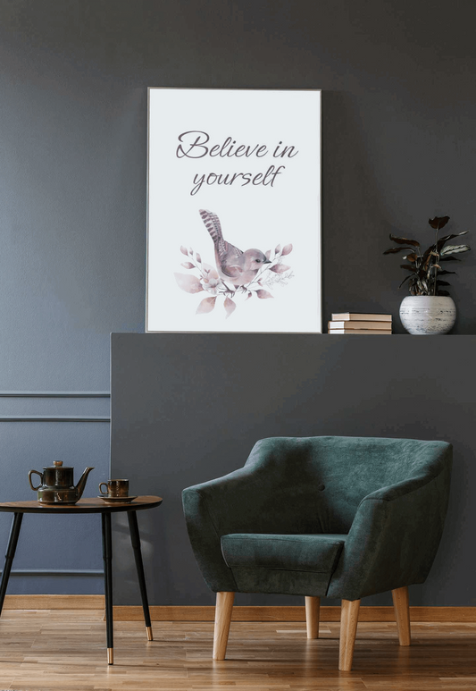 Believe To Yourself - Wall Art Barty life