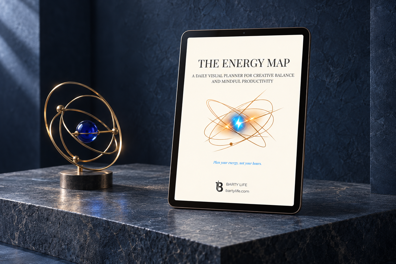 The Energy Map| Printable & Digital Planner for Energy Management, Self-Reflection & Intentional Productivity