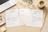 The Momentum Maker Planner | Printable Productivity, Goal Setting & Habit Tracker PDF + BONUS  Micro-Wins Trackers