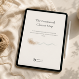 The Emotional Clutter Map | Printable & Digital Workbook for Decluttering, Emotional Clarity & Letting Go
