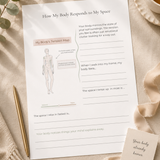 The Emotional Clutter Map | Printable & Digital Workbook for Decluttering, Emotional Clarity & Letting Go