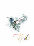 Hummingbird Ink Wall Art Barty life