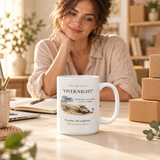 The Long Way to “Overnight” Mug – Motivational Coffee Mug for Quiet Progress