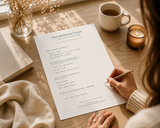 permision o focus planner , fill in