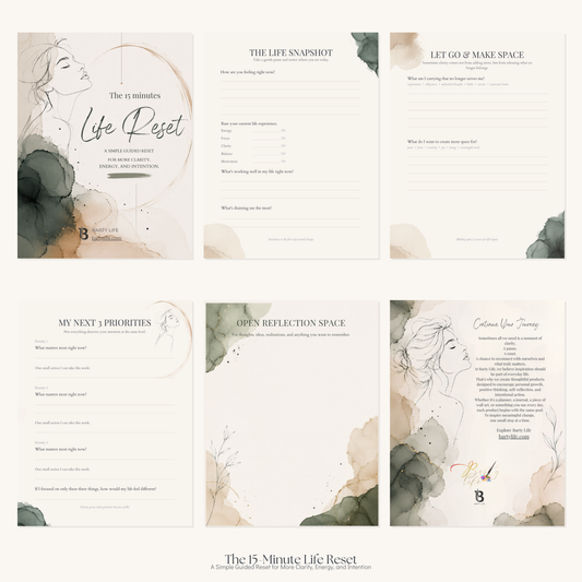 A Simple Guided Reset planner for More Clarity, Energy, and Intention