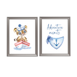 Tiger Sailor, Adventure Awaits - Nursery Wall Art