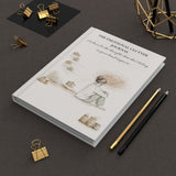 Premium emotional wellness journal on desk for intentional journaling