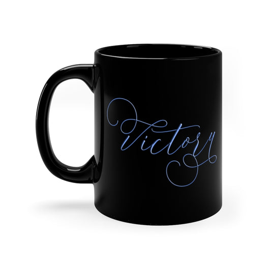 Victory 11oz Black Mug Barty life