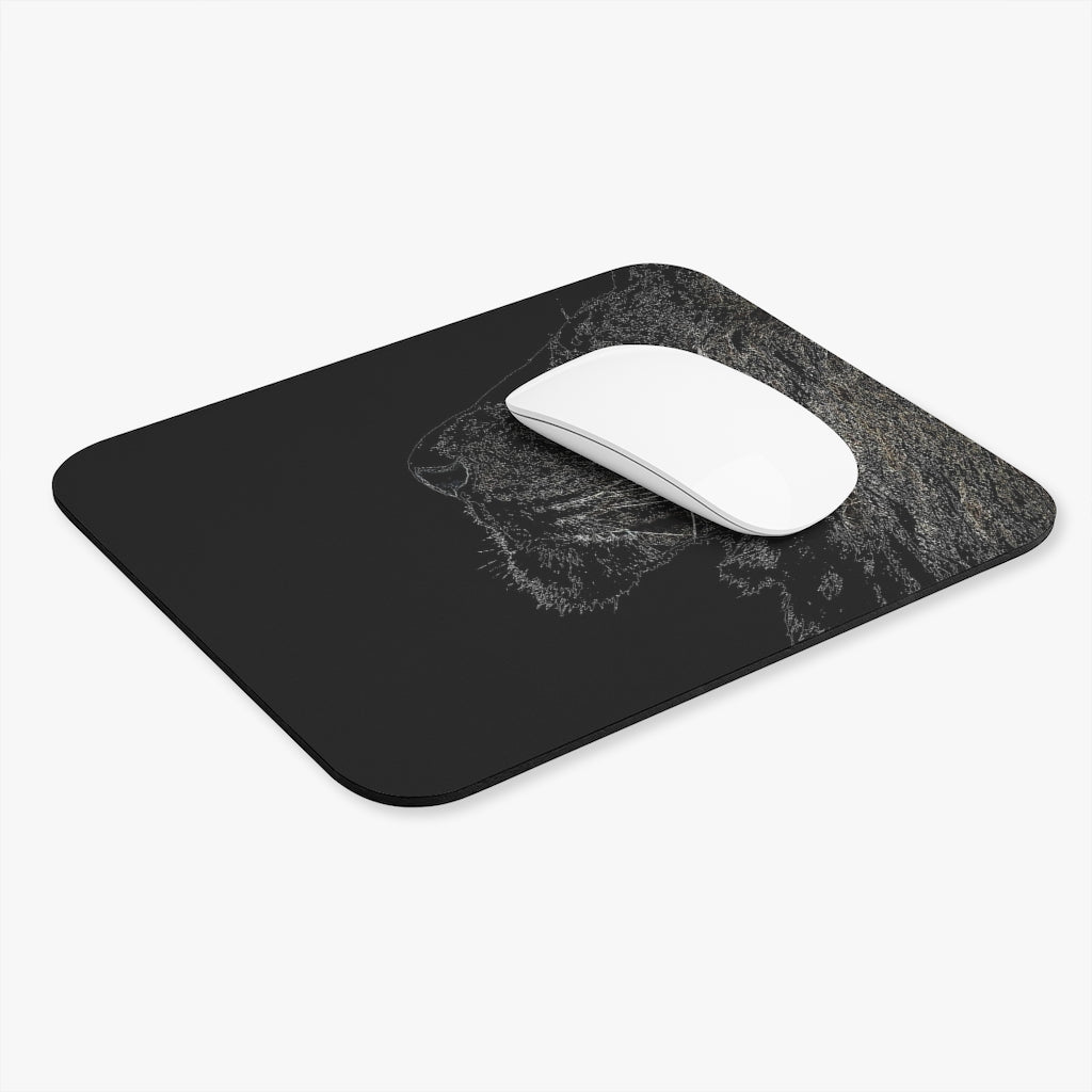 Lion Mouse Pad (Rectangle) Barty life