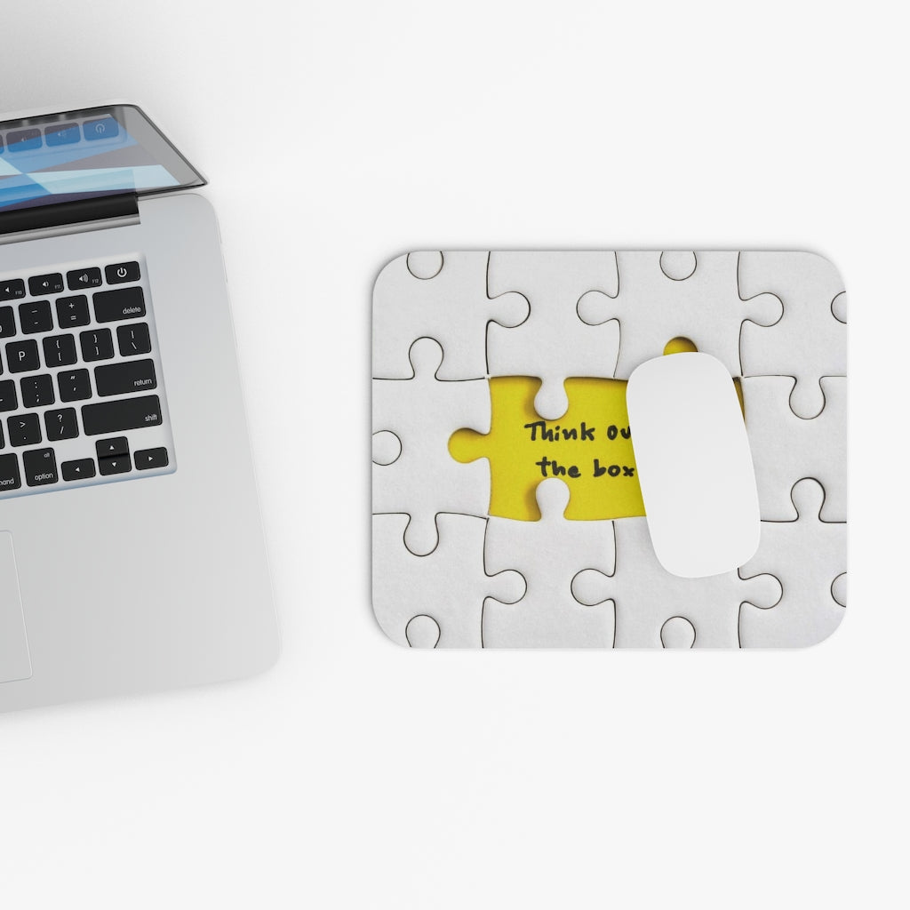 Think Outside The Box Mouse Pad (Rectangle) Barty life