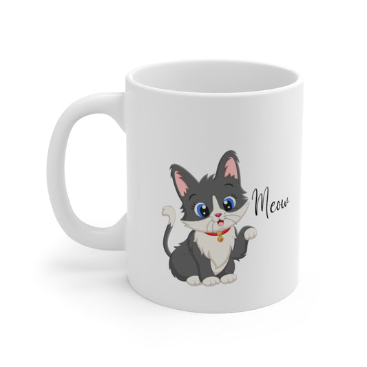 Meow Ceramic Mug 11oz Barty life