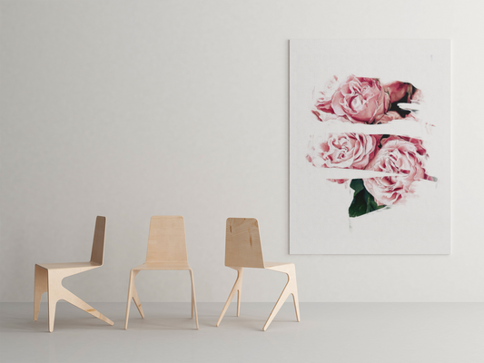 Roses 2 Oil Paint Wall Art Barty life