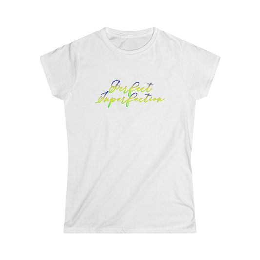 Perfect Imperfection Women's Softstyle Tee Barty life