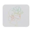 Girl One Line 1 Mouse Pad (Rectangle) Barty life