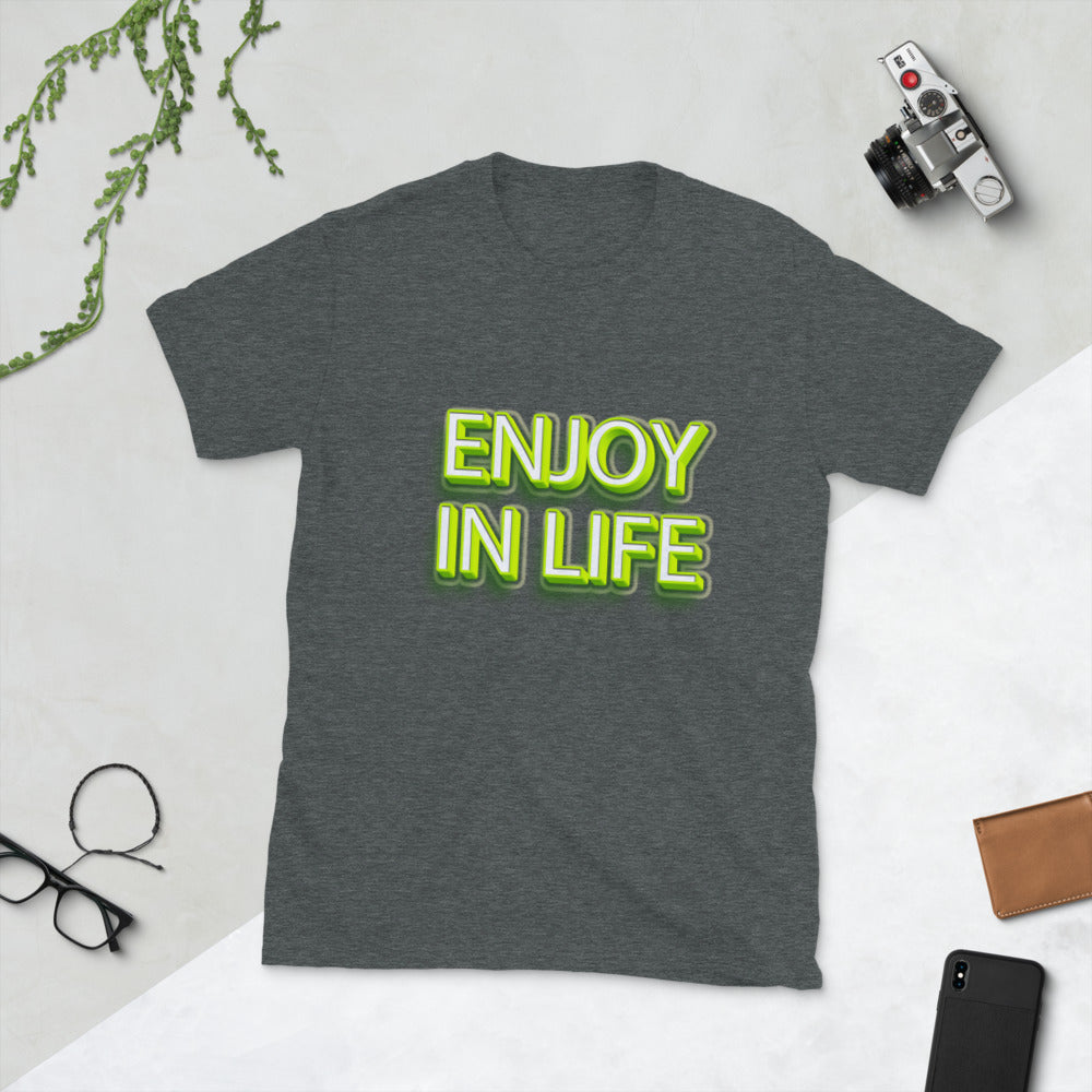 Enjoy in life Short-Sleeve Unisex T-Shirt Barty life