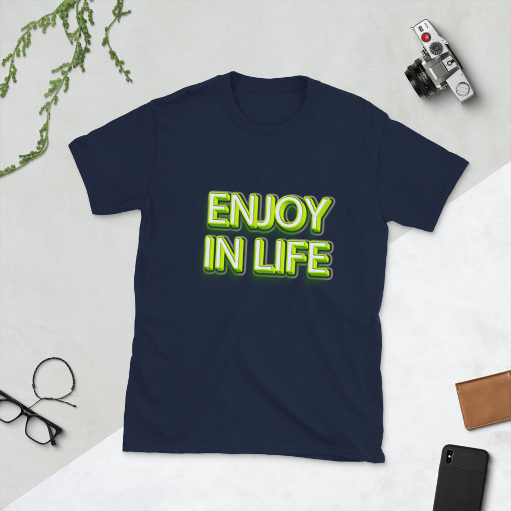 Enjoy in life Short-Sleeve Unisex T-Shirt Barty life