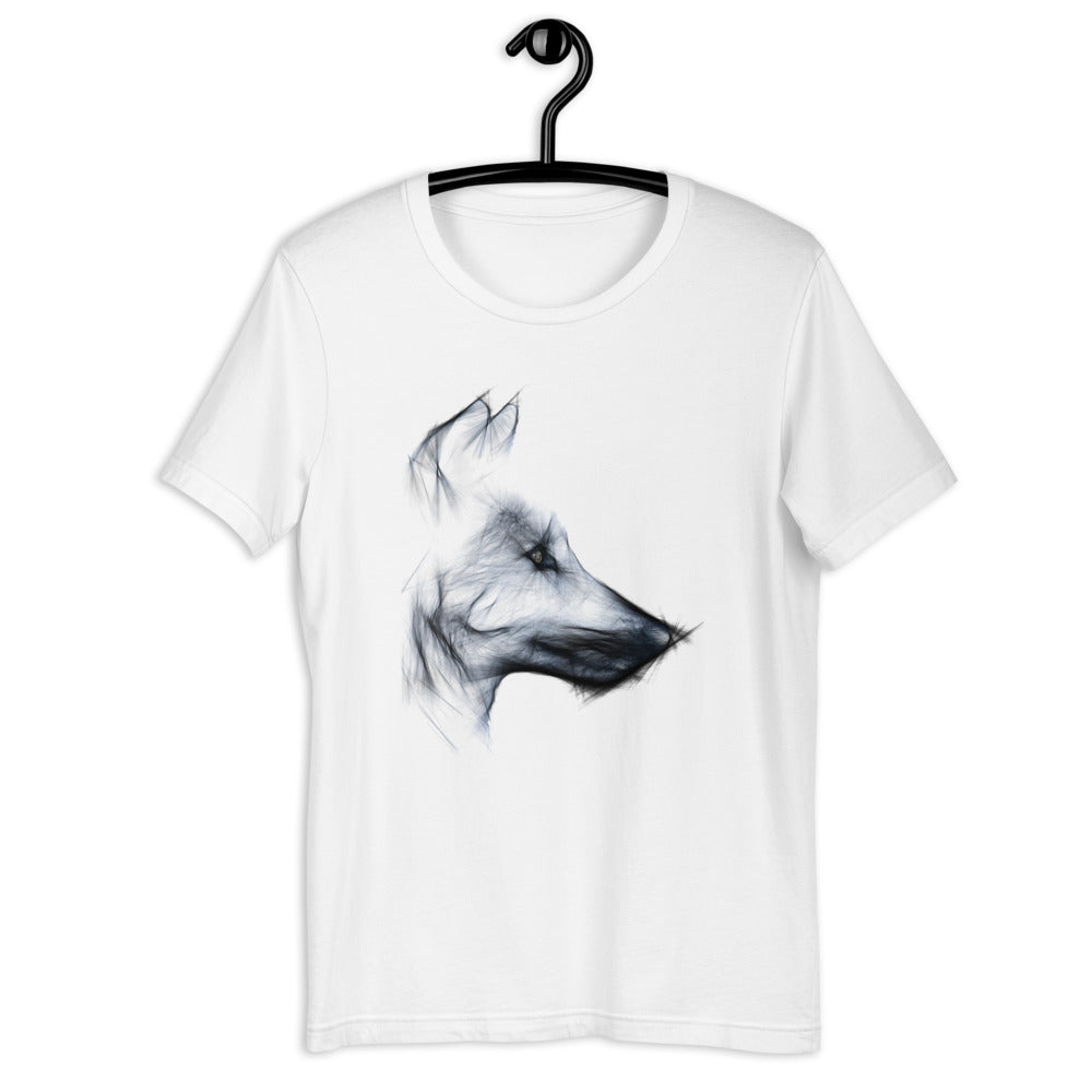 Wolf Line Art T-Shirt Barty life