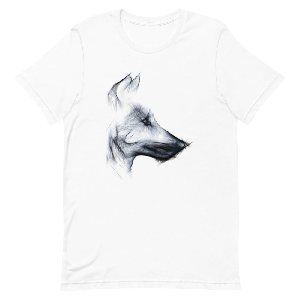 Wolf Line Art T-Shirt Barty life
